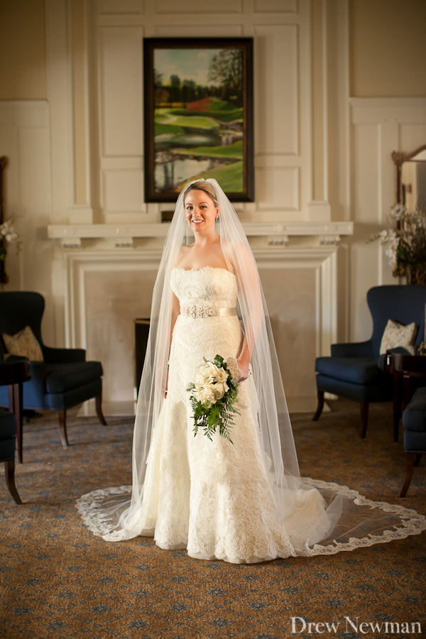 An elegant wedding at Druid Hills Golf Club in Atlanta, Georgia captured by Drew Newman Photographers.
