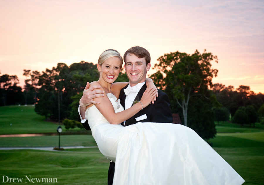 A stunning wedding at the East Lake Golf Club captured by Drew Newman Photographers in Atlanta, Georgia.
