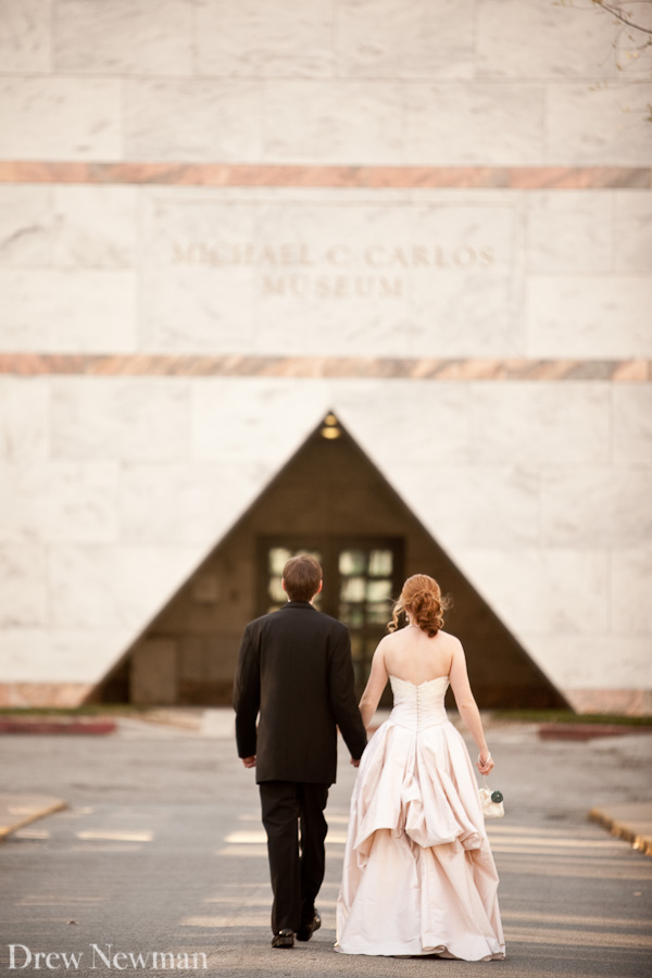 Drew Newman captures a sweet wedding at the Michael C. Carlos Museum in Atlanta Georgia.
