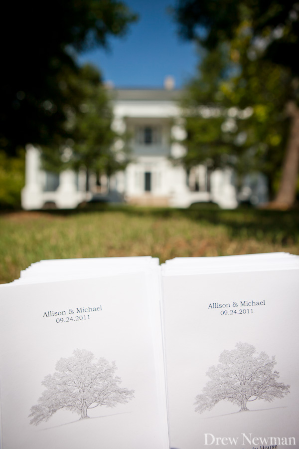 Drew Newman Photographers captures a lovely wedding at the historic Taylor Grady House in Athens, Georgia.